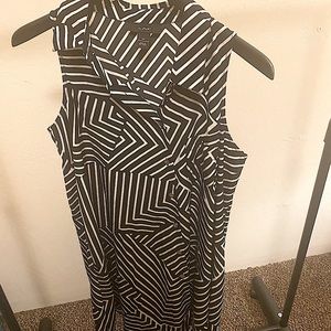 ALFANI button down dress